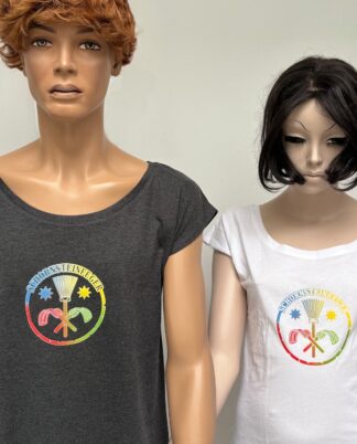T-Shirt Marley Woman Logo Besen bunt