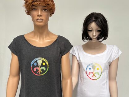 T-Shirt Marley Woman Logo Besen bunt