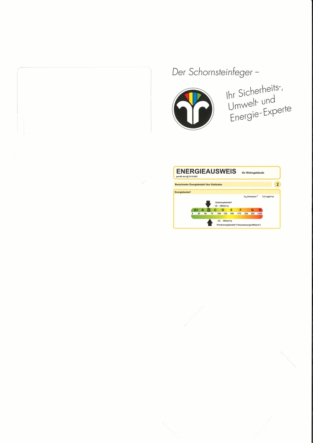 Energieausweis-Mappen weiß